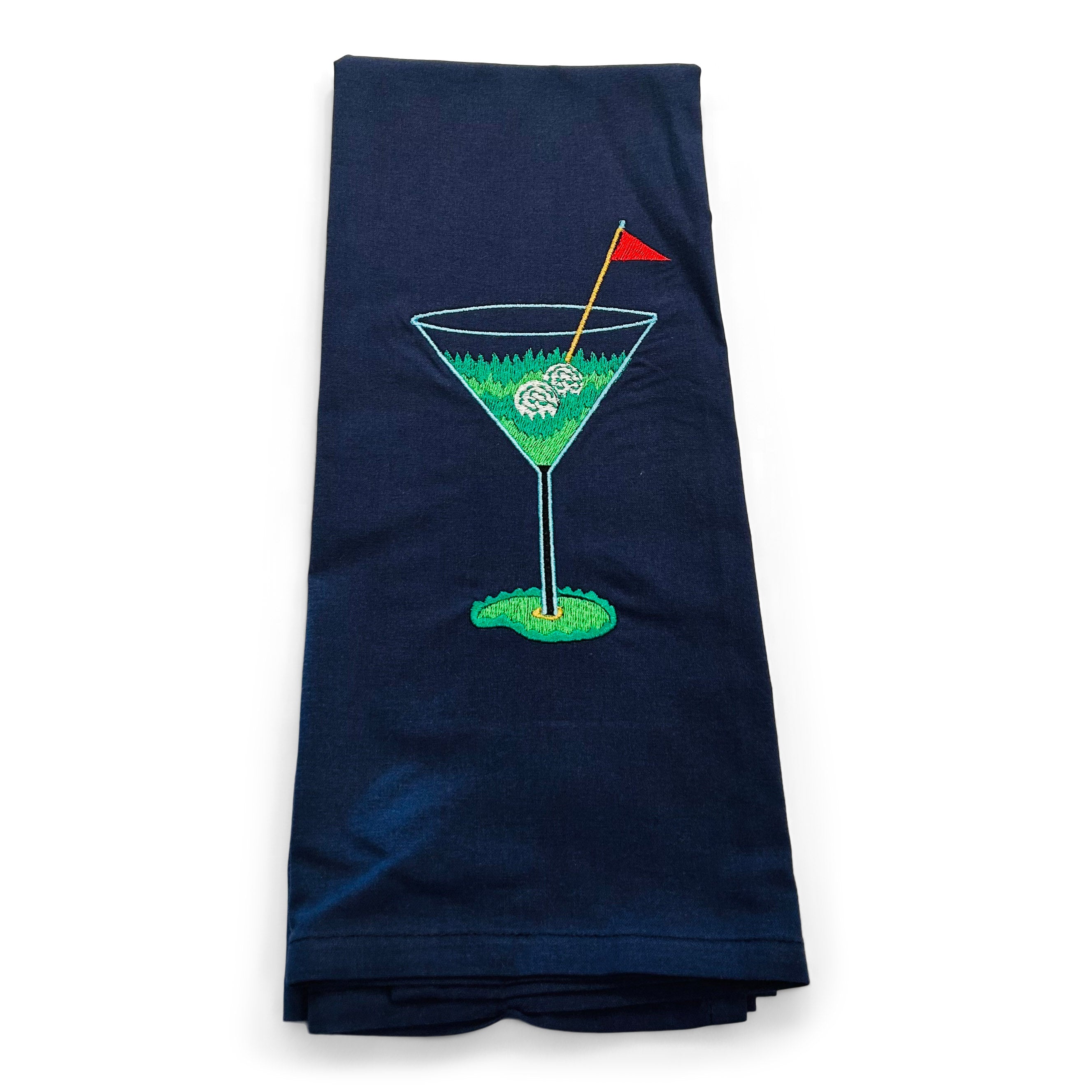 Golf Martini on navy