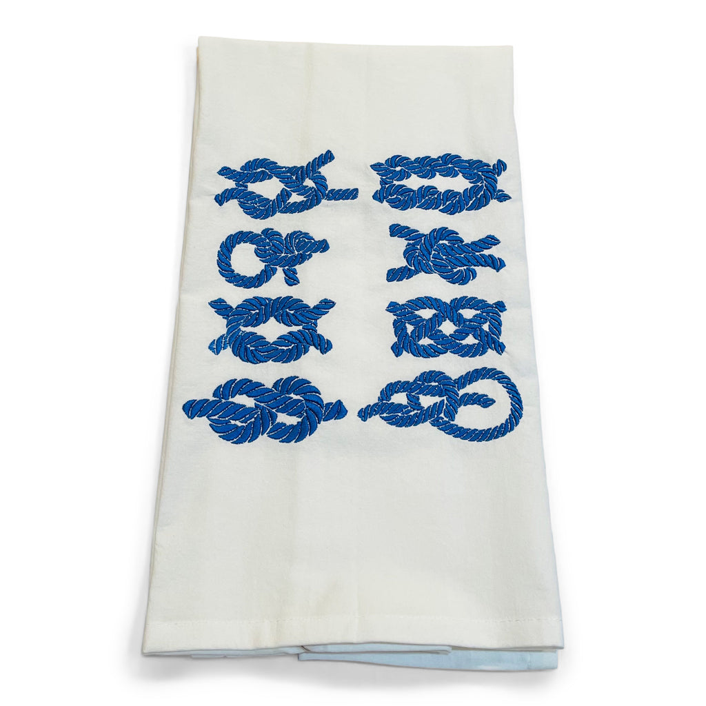 Nautical Knots on White