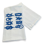 Nautical Knots on White