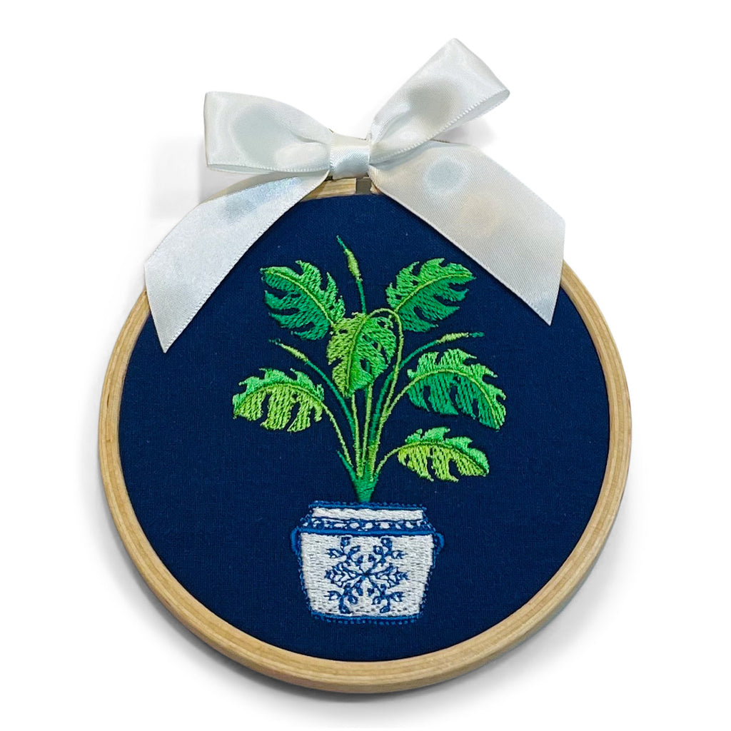 Ornament - Monstera Plant in Pot