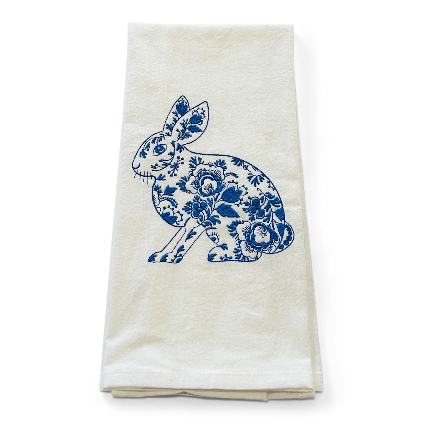 Blue and White Bunny Rabbit