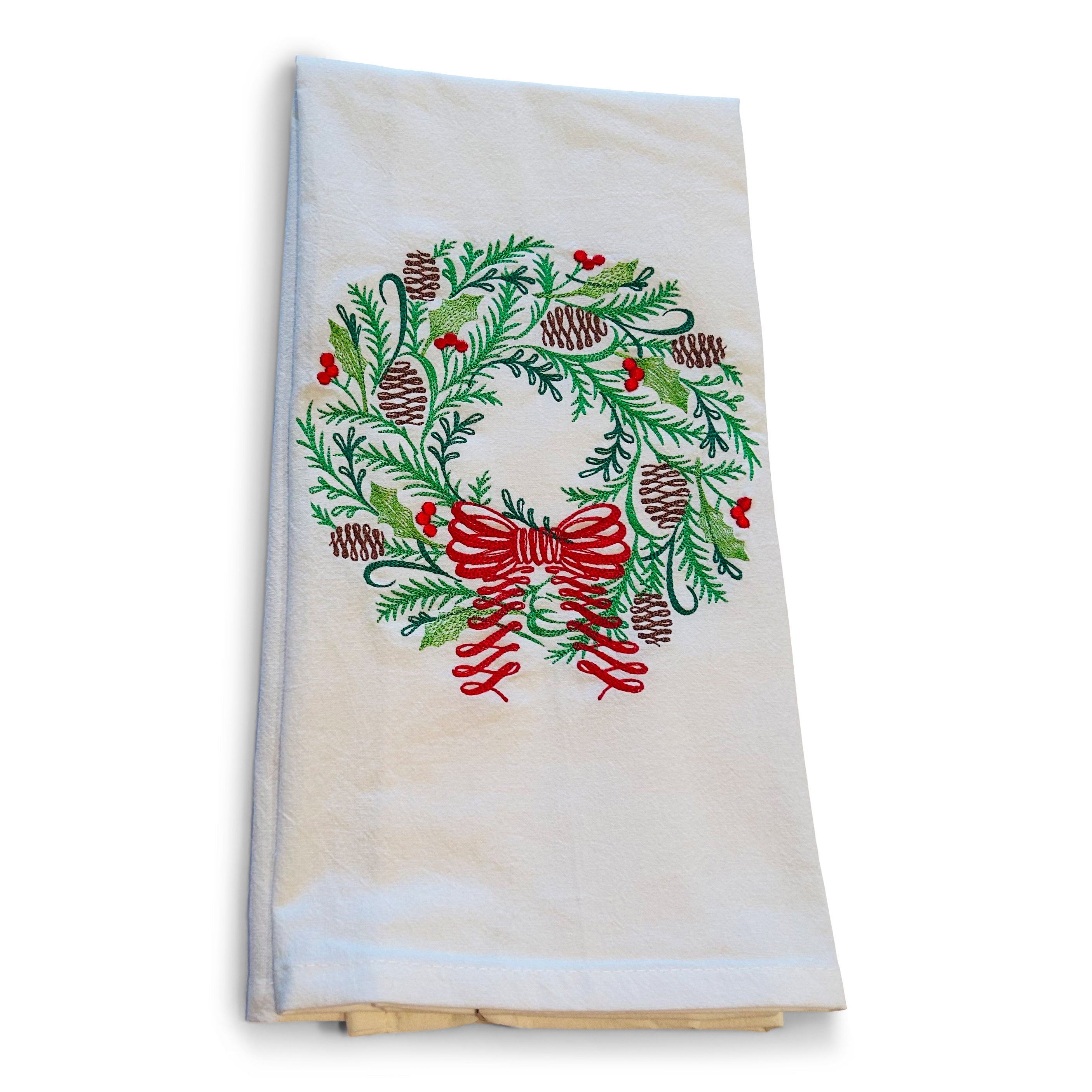 Swirl Christmas Wreath