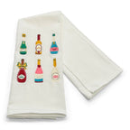 Six Champagne Bottles