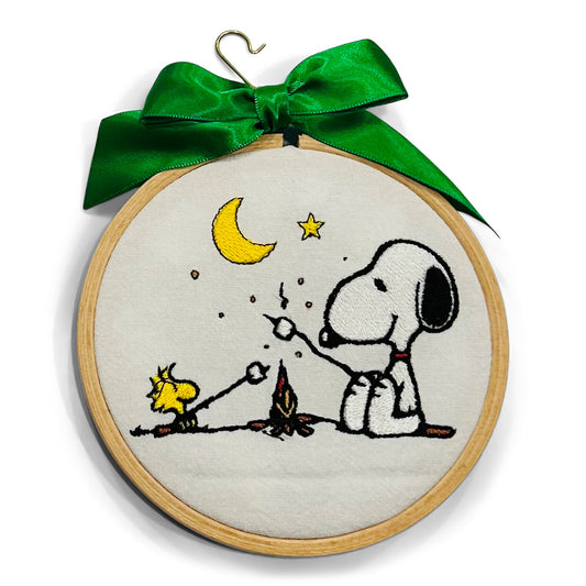 Ornament - Snoopy and Woodstock Camping Out
