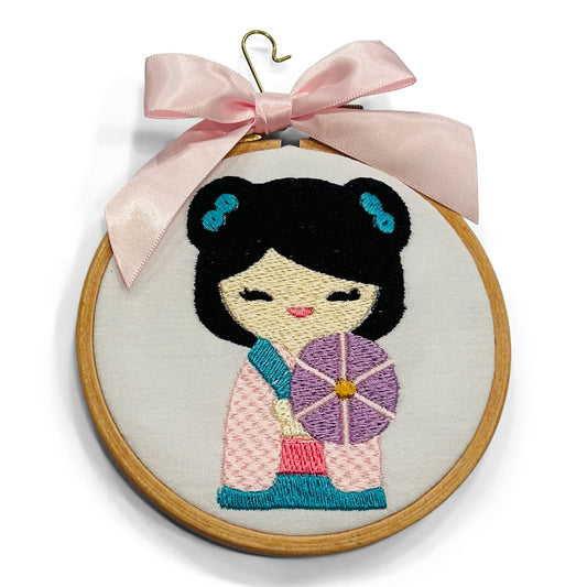 Ornament - Geisha Doll