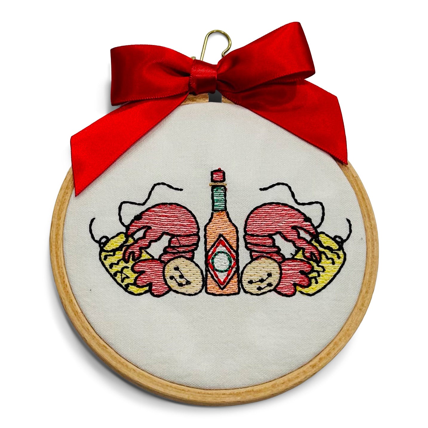 Ornament - Crawfish Boil with Hot Sauce