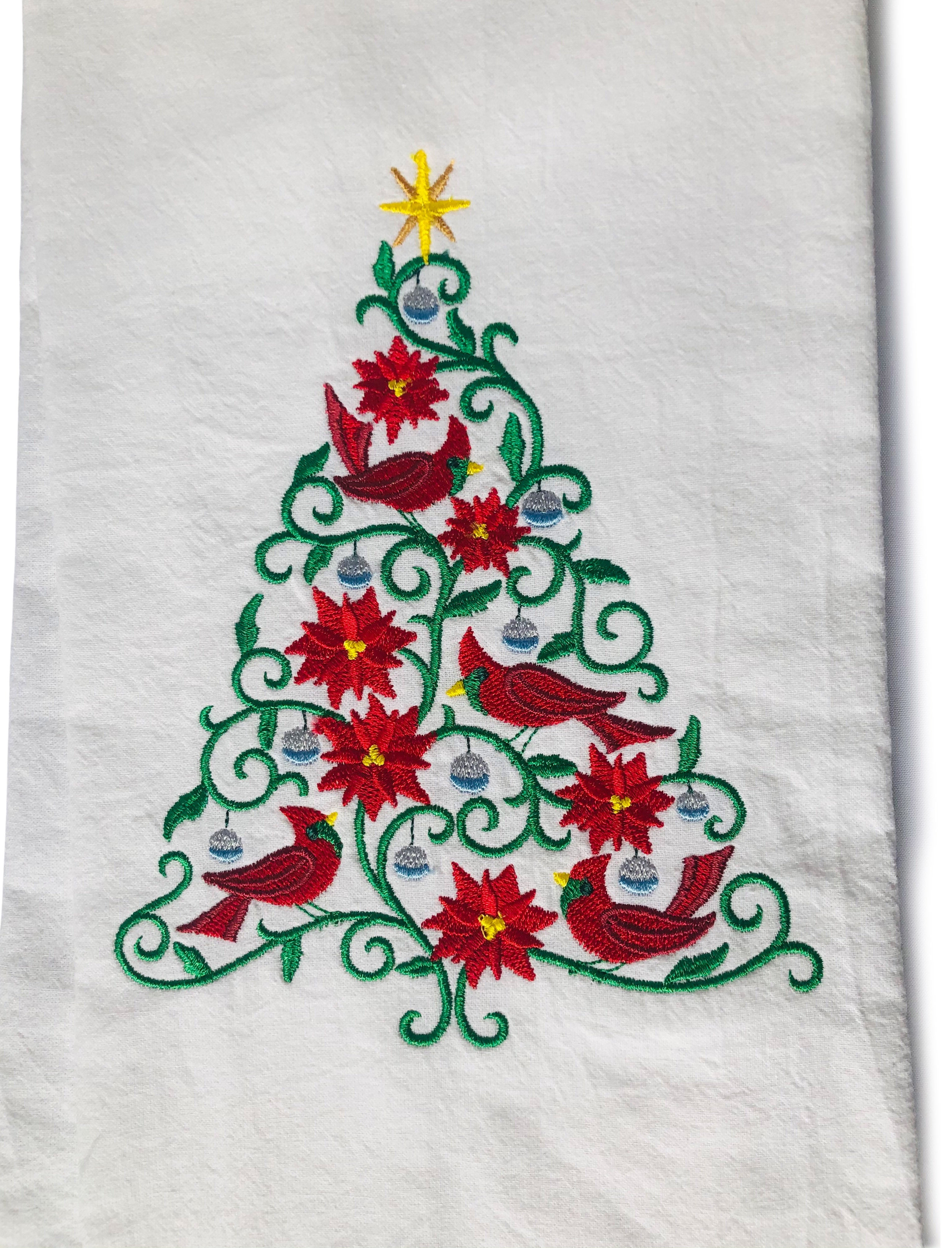 Cardinals in Christmas Tree