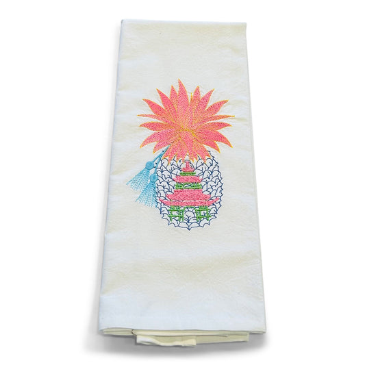 Chinoiserie Pineapple with Tassel