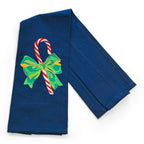 Candy Cane in Green Bow
