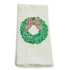 Boxwood Wreath with Pink Bow