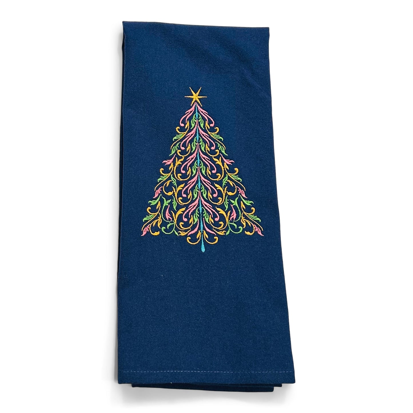 Towel - Filigree Christmas Tree