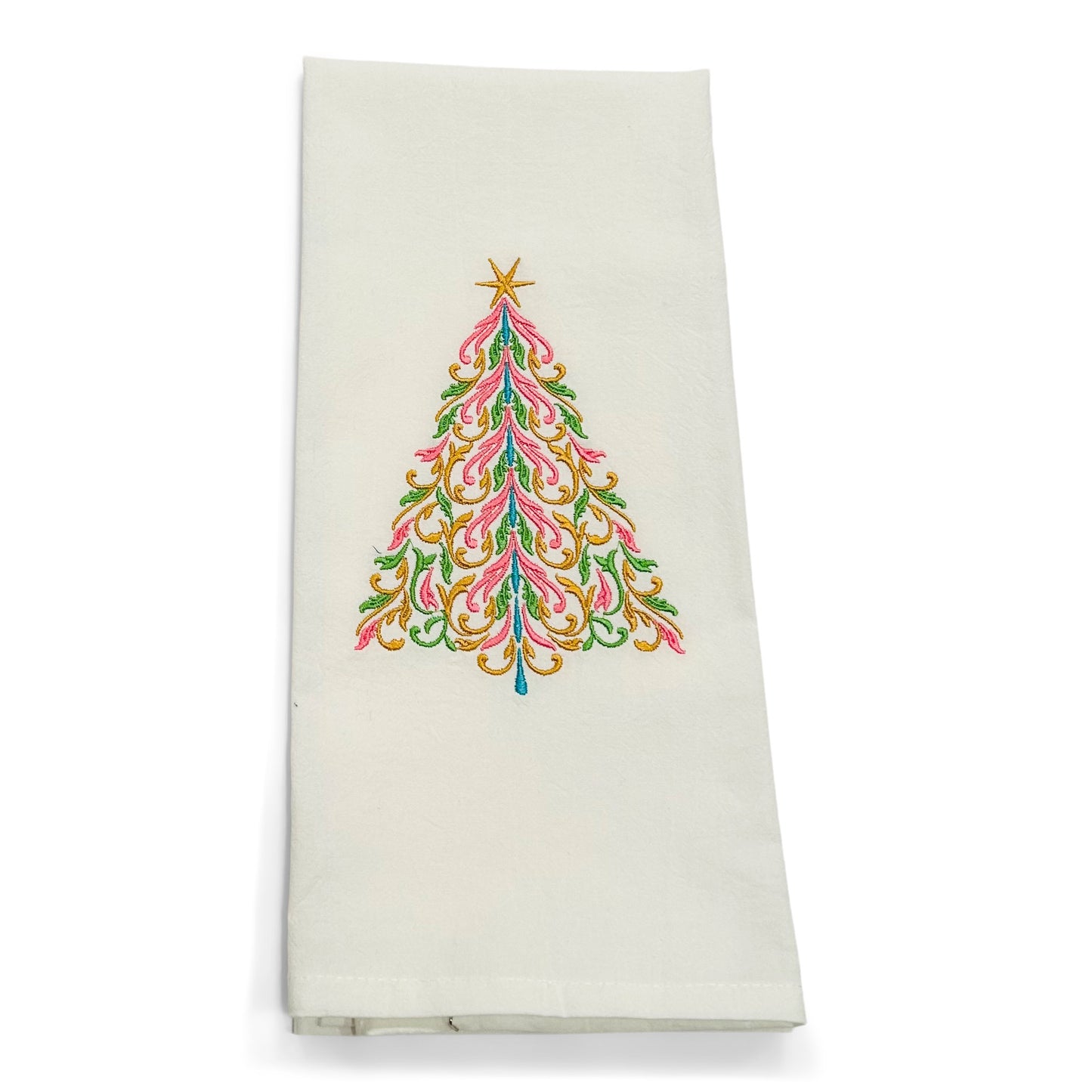 Towel - Filigree Christmas Tree