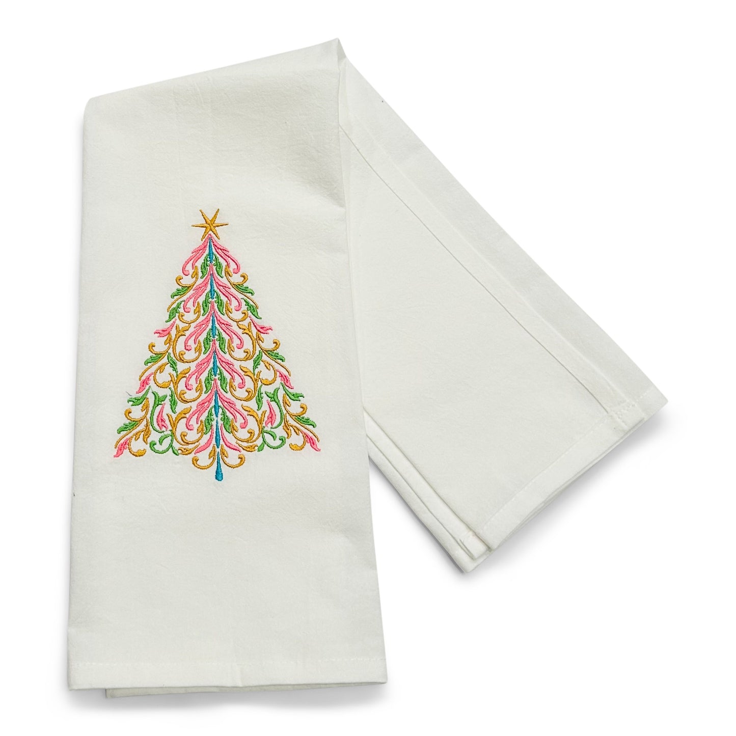 Towel - Filigree Christmas Tree