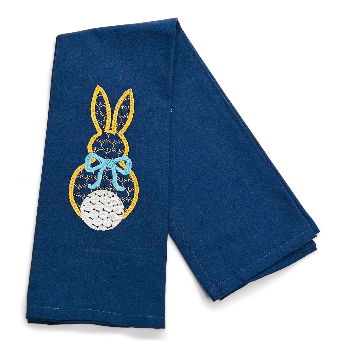 Cottontail Bunny with Blue Bow