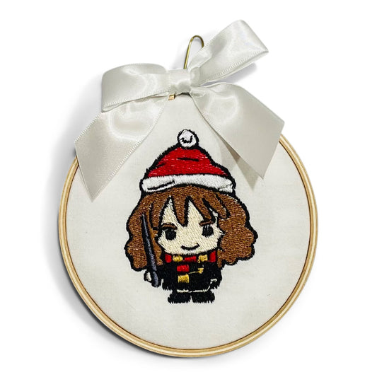 Ornament - Hermione in Santa Hat