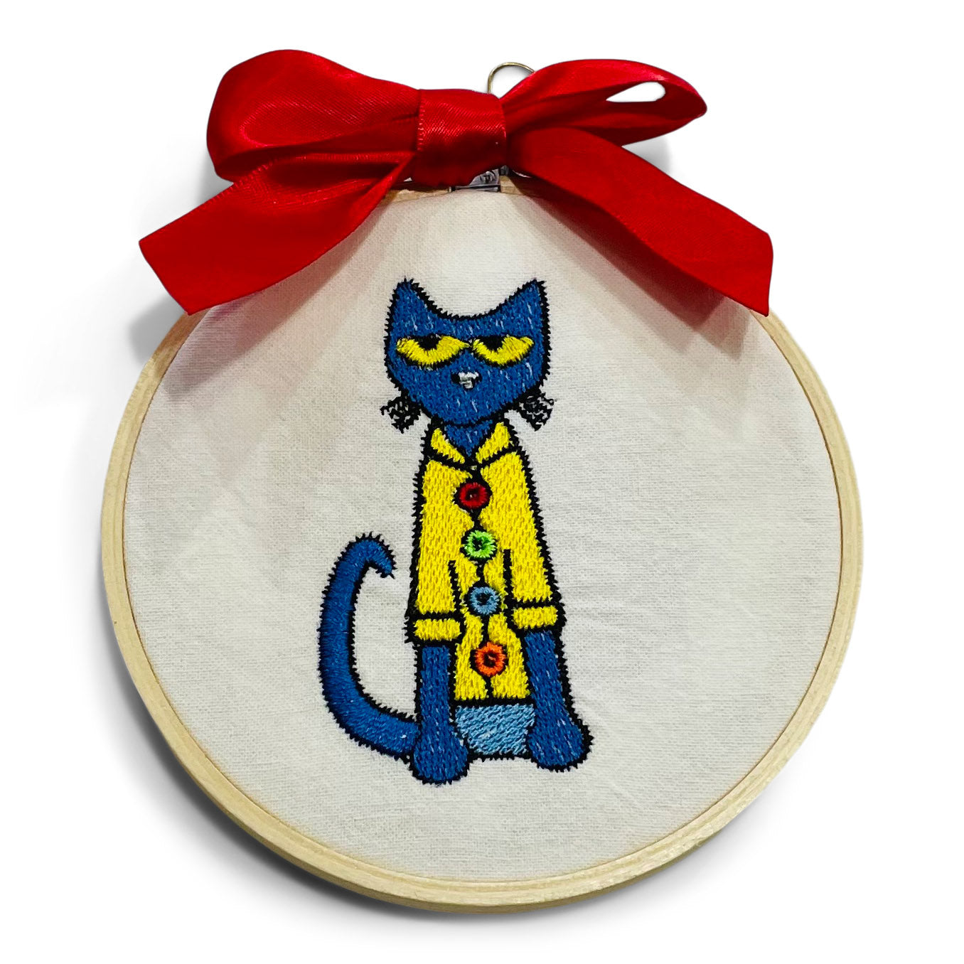 Ornament - Pete the Cat with his Buttons