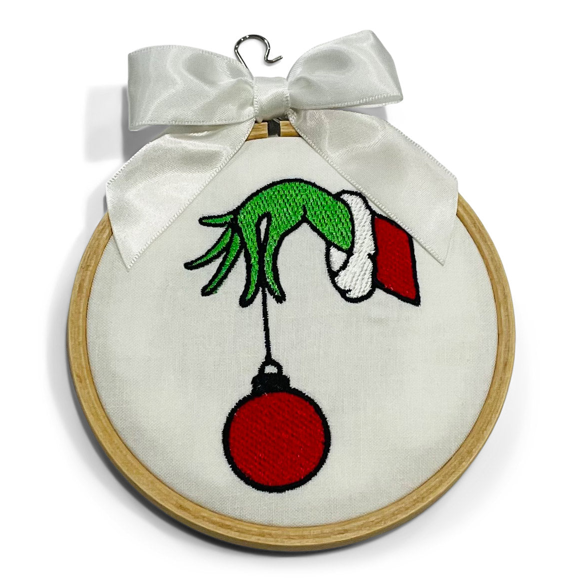 Ornament - Grinch Holding an Ornament