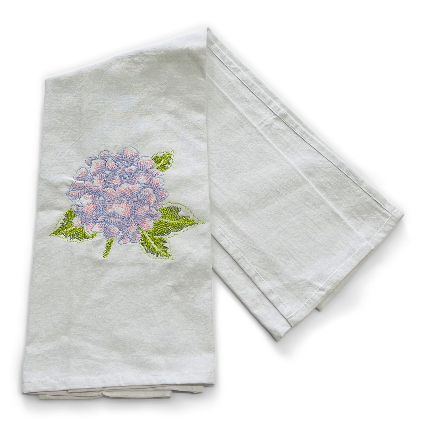 Hydrangea Blooms Dish Towel