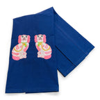 Pink Staffordshire Dogs Pair