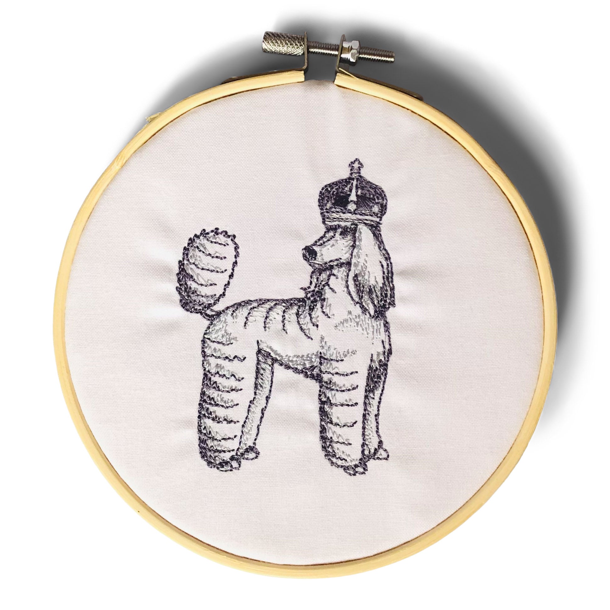 Ornament - Poodle in Crown