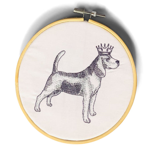 Ornament - Beagle in Crown