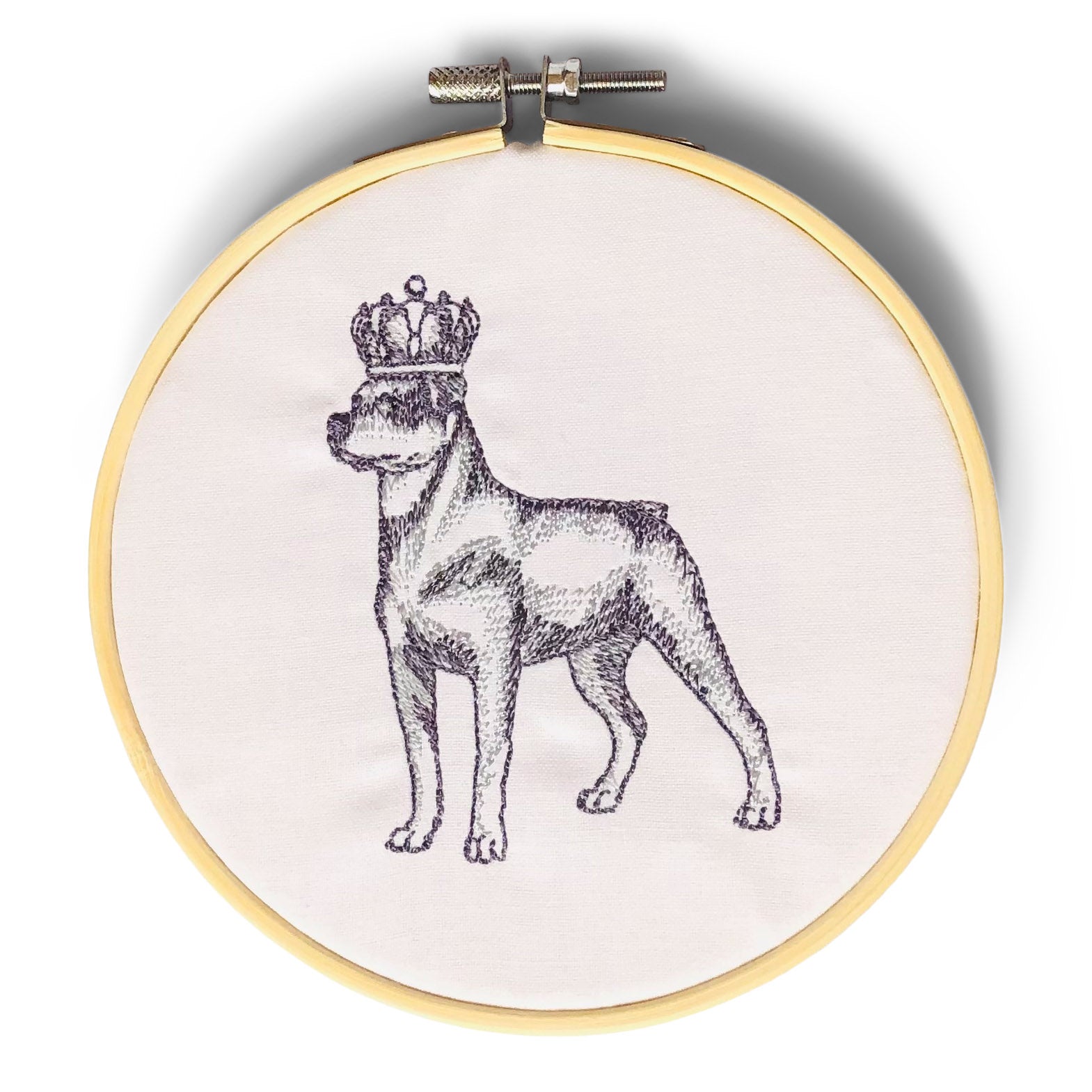 Ornament - Rottweiler in Crown
