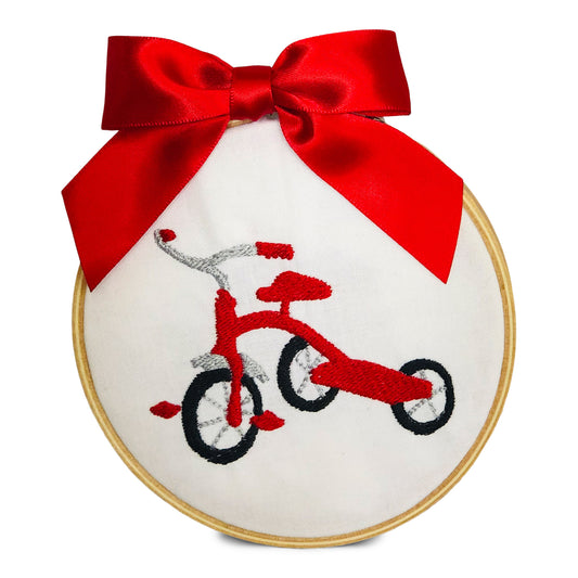 Ornament - Red Tricycle
