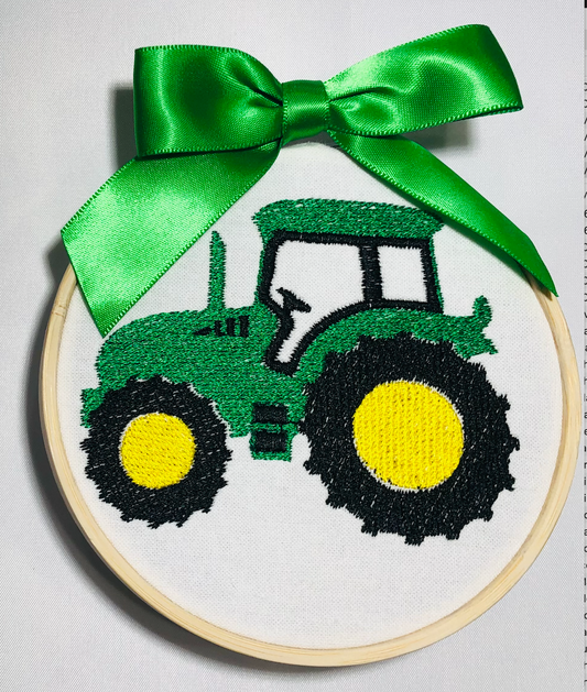 Ornament - Green Tractor