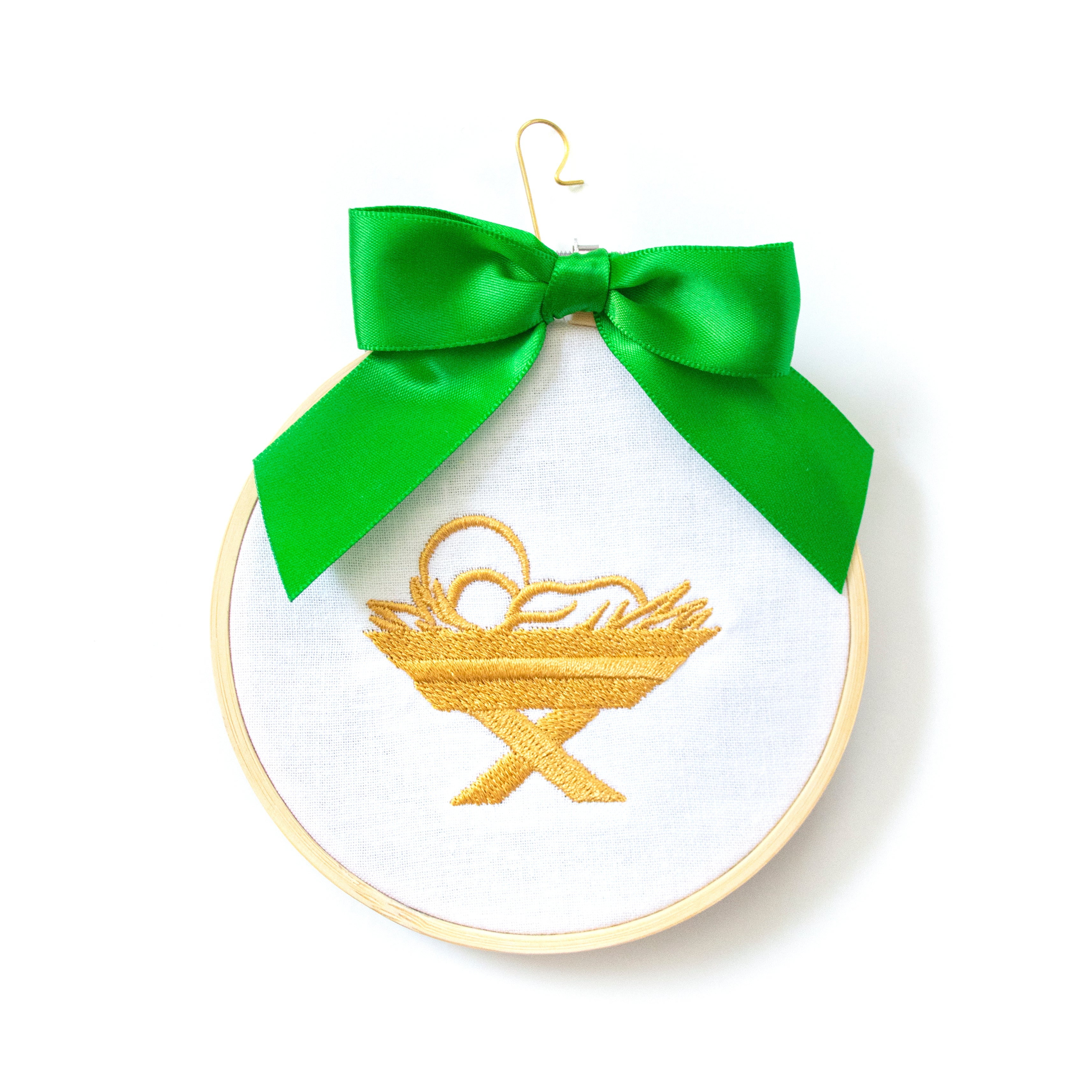 Ornament - Baby in Manger
