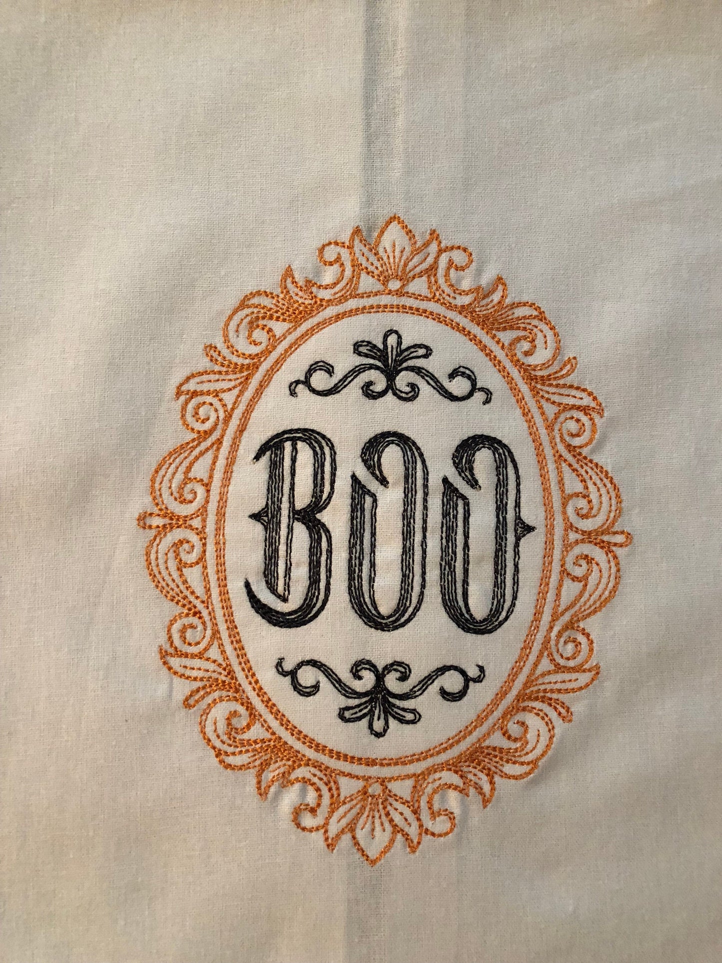 Halloween Boo Towel
