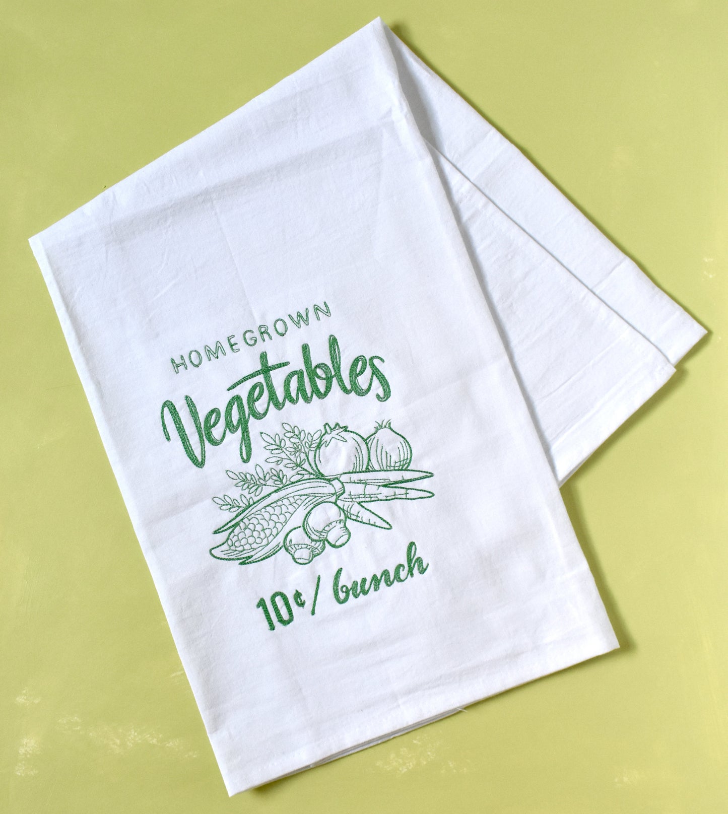 Homegrown Vegetables Towel