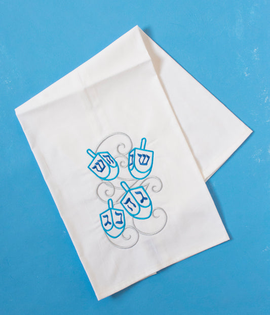 Dreidel Hannukah Chanukkah Holiday Towel