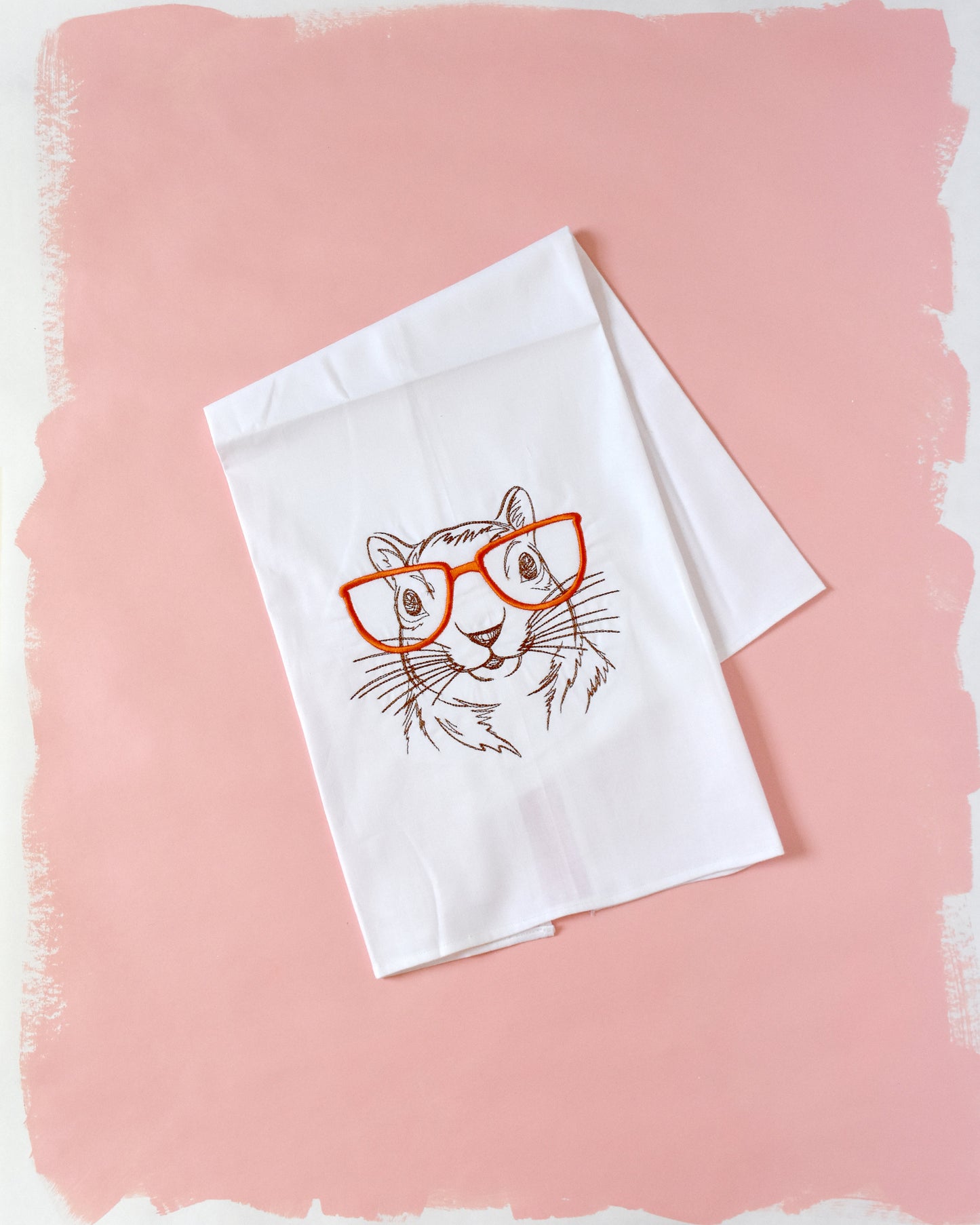 Squirrel with Glasses Towel