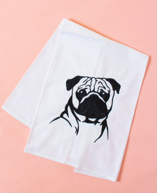 Pug Dog Towel