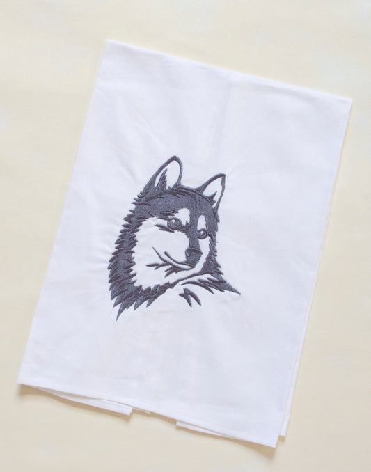 Husky Klee Kai Dog Towel