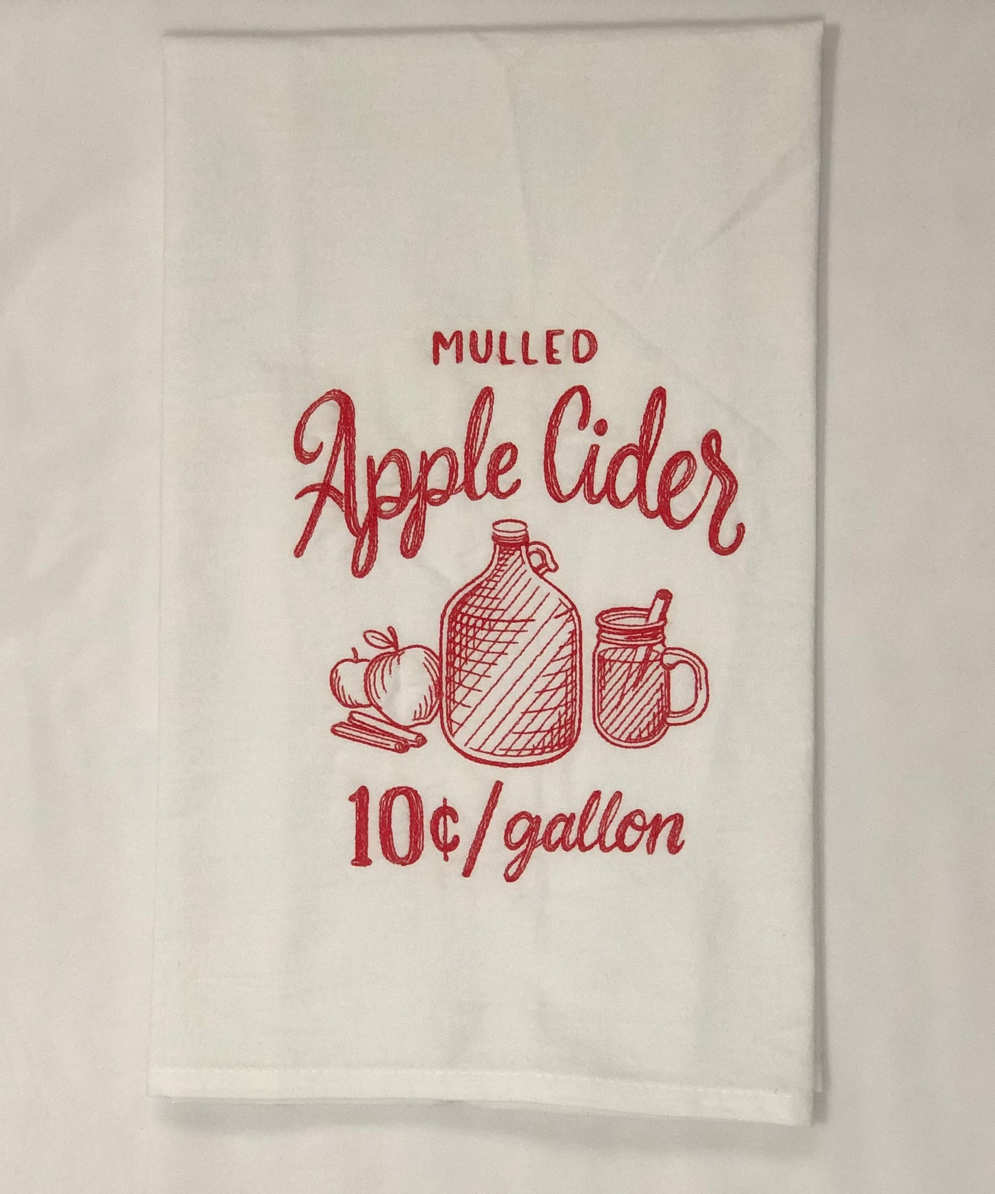 Farmers Market Fall Apple Cider Towel