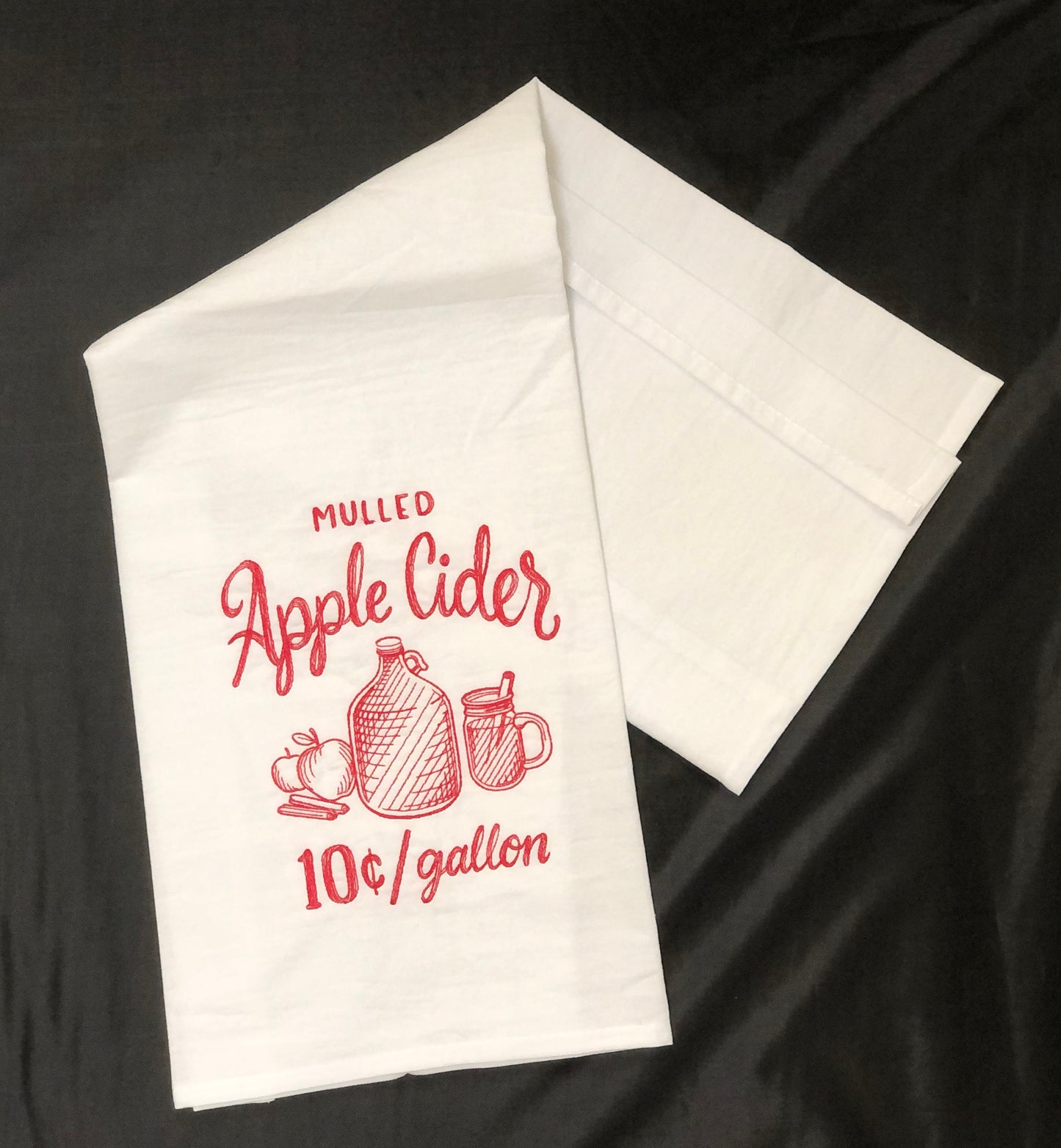 Farmers Market Fall Apple Cider Towel